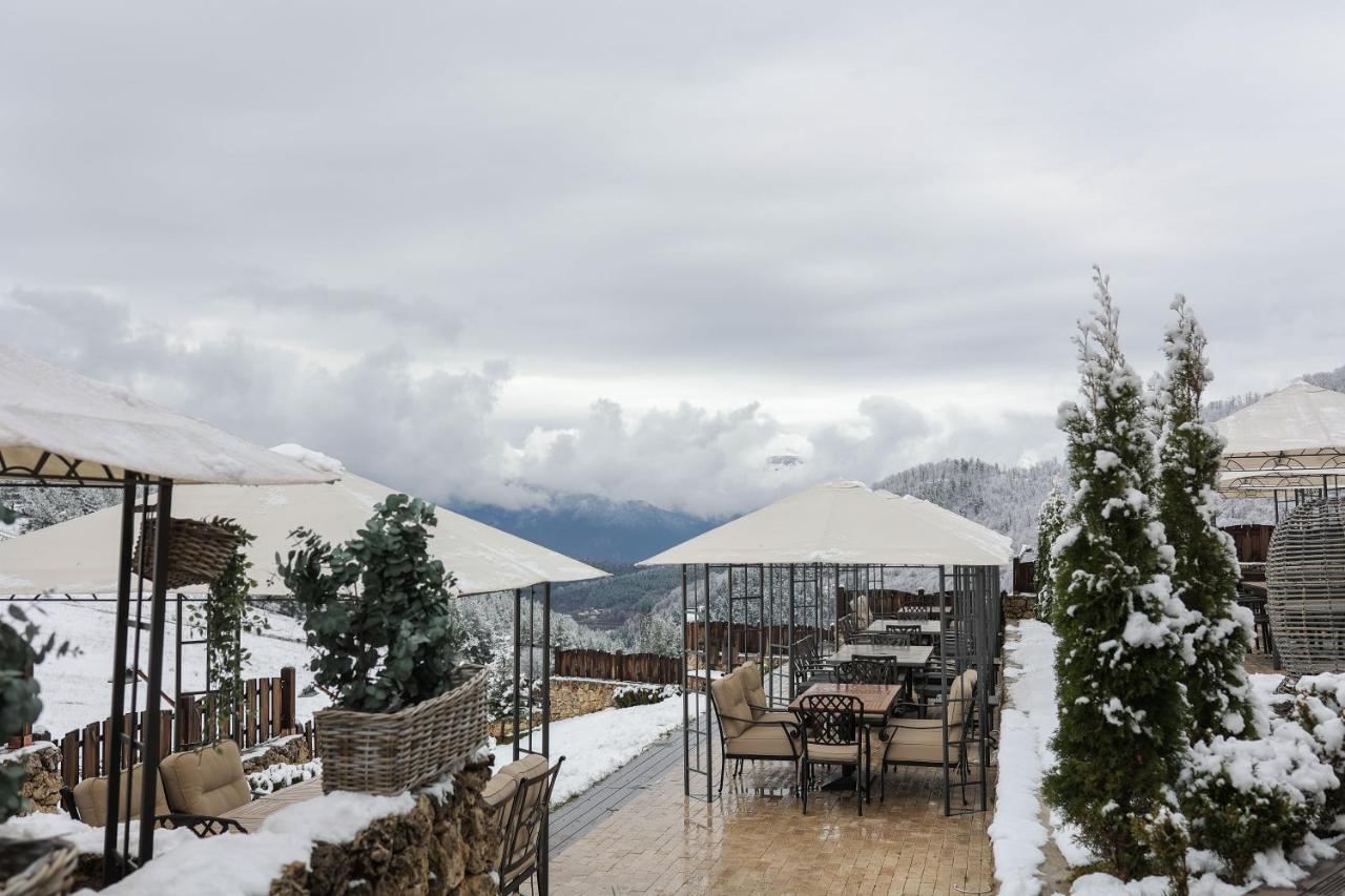 Alpine Castle Hotel Dilijan Bagian luar foto